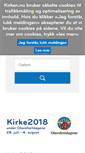 Mobile Screenshot of kirken.no