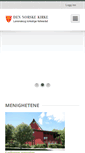 Mobile Screenshot of lorenskog.kirken.no