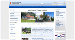 Desktop Screenshot of froland.kirken.no
